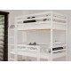 TED 80x200 white bunk bed Lano Furniture