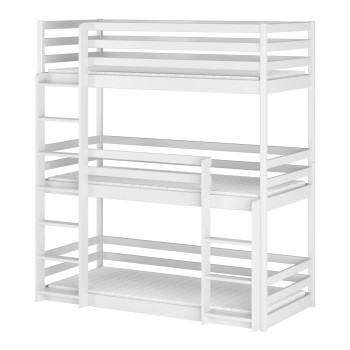 TED 90x190 white bunk bed Lano Furniture