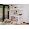 TED 90x190 white bunk bed Lano Furniture