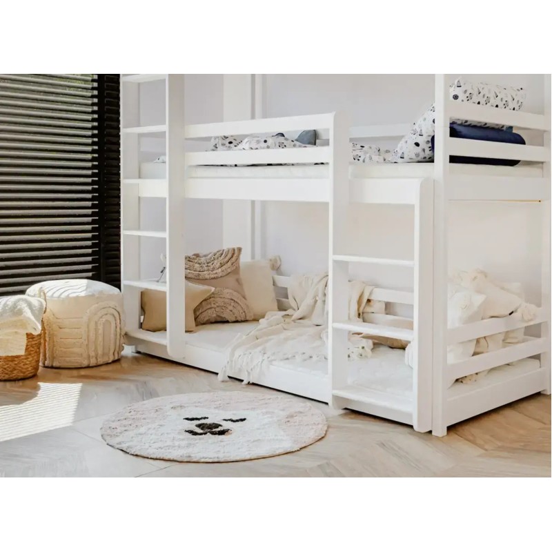 TED 90x200 white bunk bed Lano Furniture