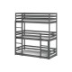 TED 80x180 graphite bunk bed Lano Furniture TED 80x180 graphite bunk bed Lano Furniture