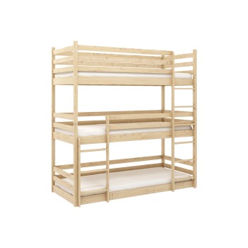 TED 80x200 pine bunk bed Lano Furniture