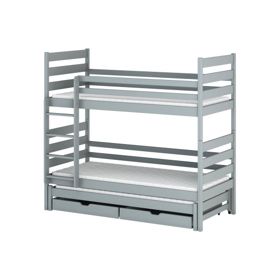 TOMI 90x190 grey bunk bed Lano Furniture TOMI 90x190 grey bunk bed Lano Furniture