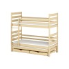 TOMI 80x180 pine bunk bed Lano Furniture