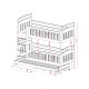VIKI 90x200 white bunk bed Lano Furniture VIKI 90x200 white bunk bed Lano Furniture