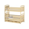 VIKI 80x180 pine bunk bed Lano Furniture