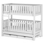 AGATA 80x180 white bunk bed Lano Furniture