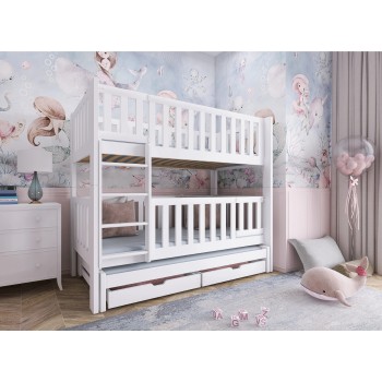 AGATA 80x180 white bunk bed Lano Furniture
