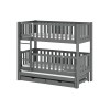 AGATA 80x180 graphite bunk bed Lano Furniture