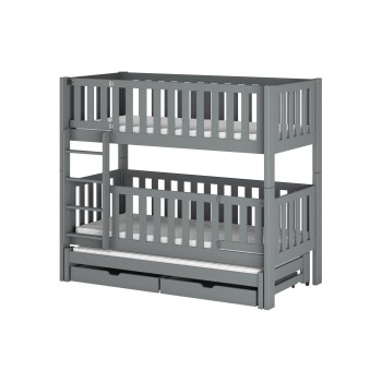AGATA 80x180 grey bunk bed Lano Furniture