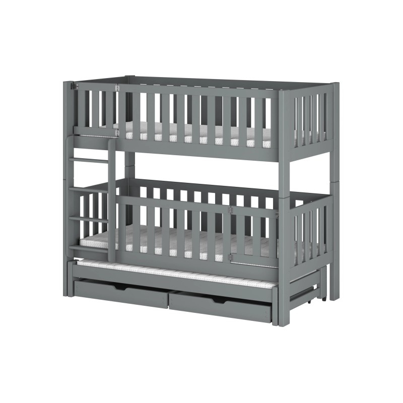 AGATA 80x180 grey bunk bed Lano Furniture