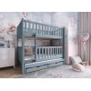 AGATA 80x180 grey bunk bed Lano Furniture