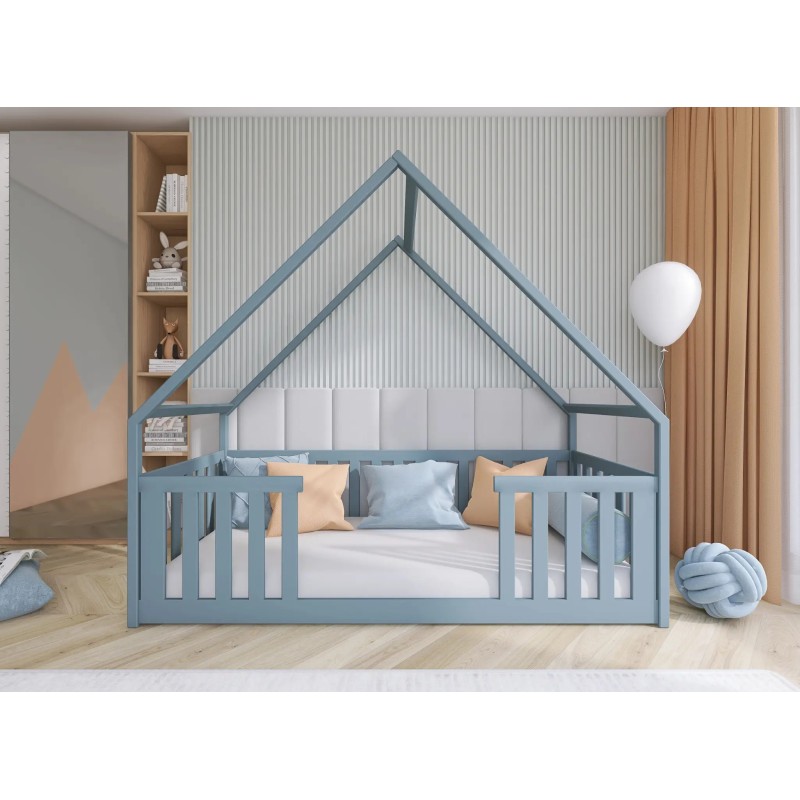 Παιδικό Κρεβάτι Σπιτάκι BEE 80x200 grey