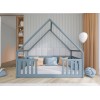 BEE 90x200 grey childrens house bed Lano Furniture