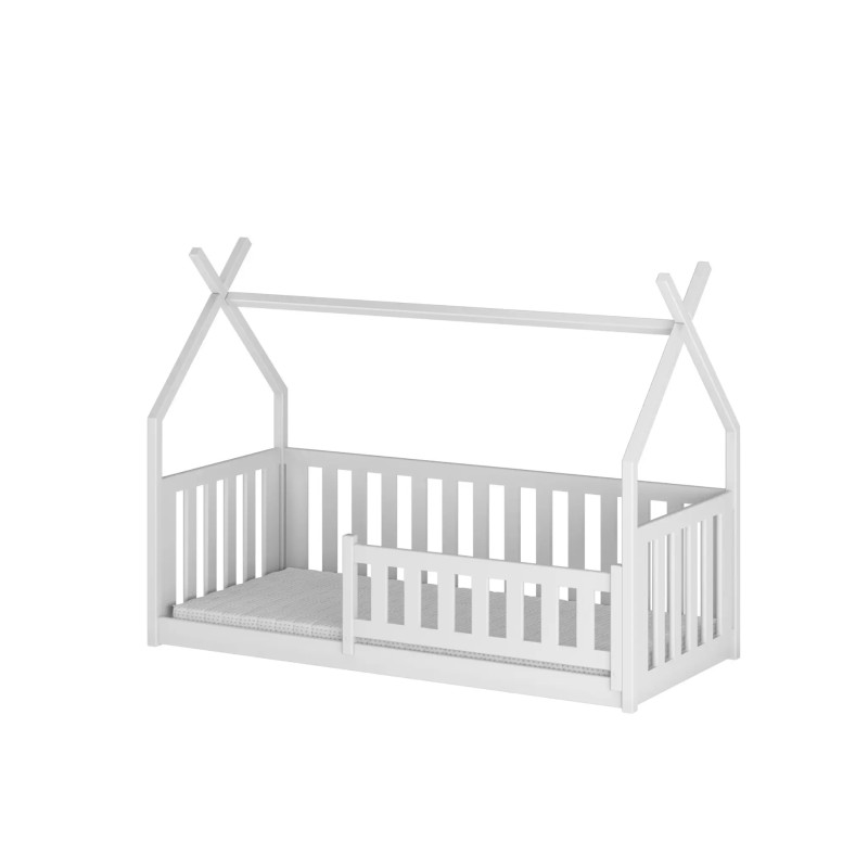 BODZIO 80x160 graphite teepee childrens cot bed Lano Furniture