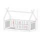 BODZIO 80x200 white teepee childrens cot bed Lano Furniture BODZIO 80x200 white teepee childrens cot bed Lano Furniture