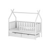 παιδικό Κρεβάτι Montessori Teepee SIMBA 80x160 white