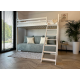 Παιδική Κουκέτα SOFINO 90x200/140x200 Φυσικό Χρώμα Πεύκου με Πτυσσόμενο Καναπέ beige POSO 38 Παιδική Κουκέτα SOFINO 90x200/140x200 Φυσικό Χρώμα Πεύκου με Πτυσσόμενο Καναπέ beige POSO 38