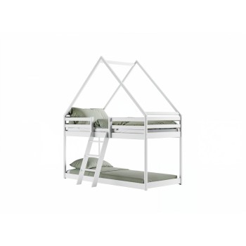 Παιδική Κουκέτα Σπιτάκι SWEET 80x180 gray 