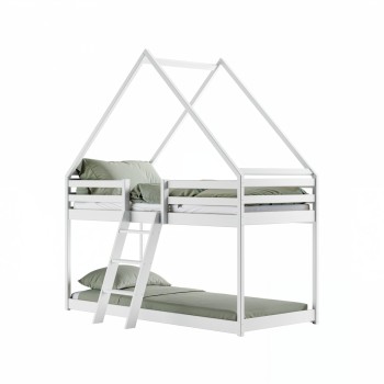 Παιδική Κουκέτα Σπιτάκι SWEET 90x200 gray 