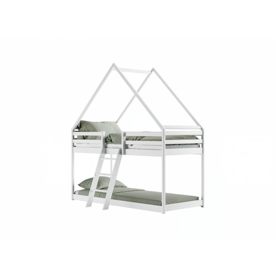 Παιδική Κουκέτα Σπιτάκι SWEET 90x200 gray