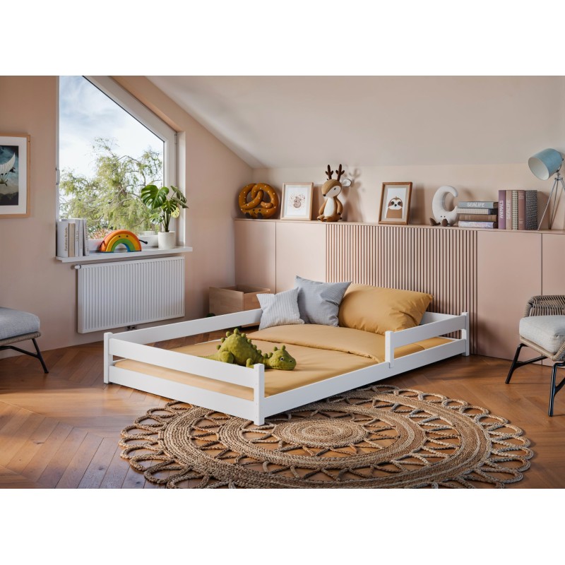 ZOFIA 120x200 white childrens single bed Lano Furniture