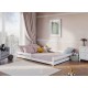 FINI 140x200 white childrens single bed Lano Furniture