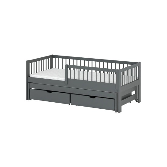 SOFTI 80x160 graphite childrens bed Lano Furniture