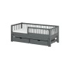 SOFTI 80x200 graphite childrens bed Lano Furniture