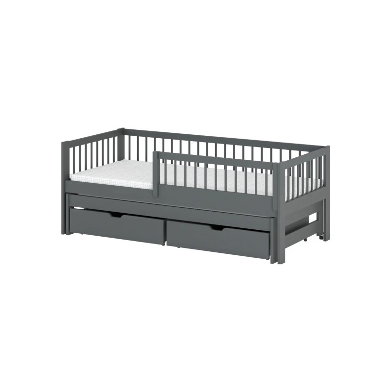 SOFTI 90x190 graphite childrens bed Lano Furniture
