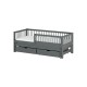SOFTI 90x200 graphite childrens bed Lano Furniture