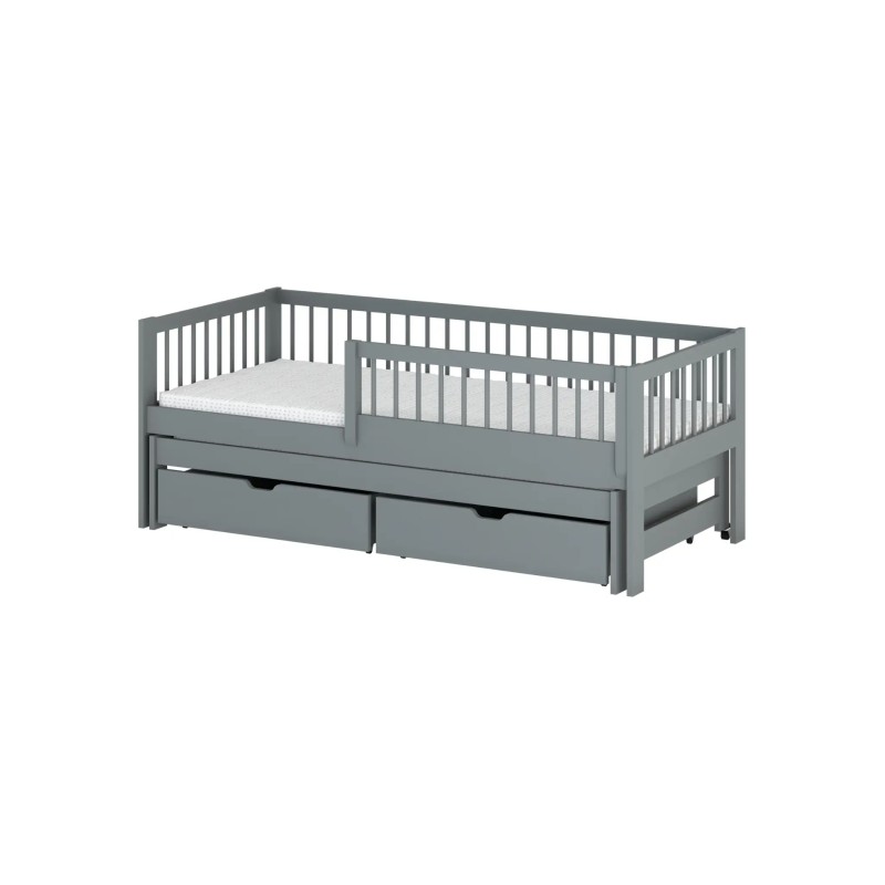 SOFTI 80x160 grey childrens bed Lano Furniture
