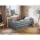 SOFTI 80x180 grey childrens bed Lano Furniture SOFTI 80x180 grey childrens bed Lano Furniture