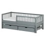 SOFTI 80x200 grey children's bed Lano Furniture