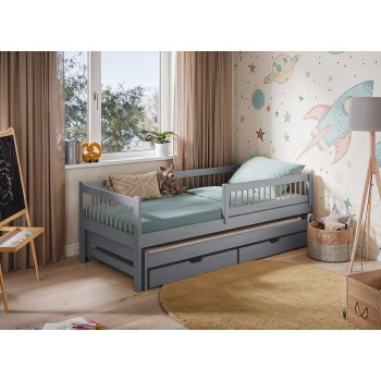 SOFTI 80x200 grey children's bed Lano Furniture