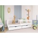 EDI 90x200 white childrens bed Lano Furniture EDI 90x200 white childrens bed Lano Furniture