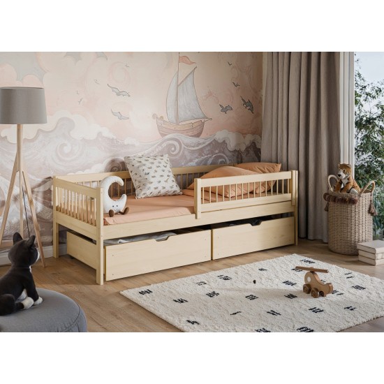 EDI 80x160 pine childrens bed Lano Furniture