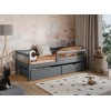 EDI 90x190 graphite childrens bed Lano Furniture