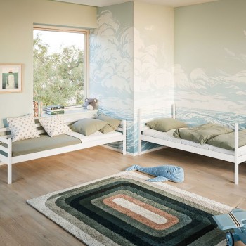 NICO 80x180 grey bunk bed Lano Furniture