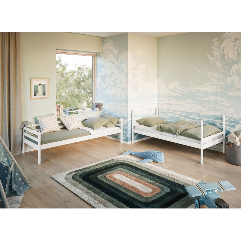 NICO 90x200 grey bunk bed Lano Furniture