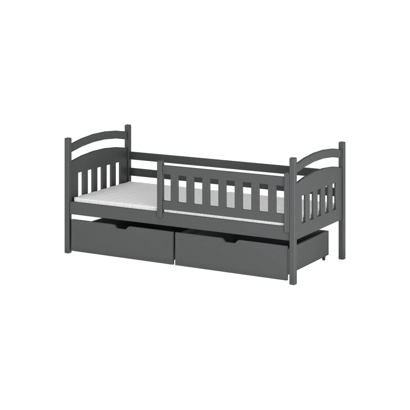 TERRY 80x180 graphite childrens bed Lano Furniture