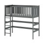 LAURA 80x180 graphite loft bed Lano Furniture