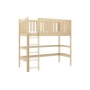 LAURA 90x200 pine loft bed Lano Furniture