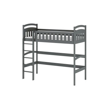 Υπερυψωμένο Παιδικό Κρεβάτι MIA 90x190 graphite 