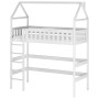 OTYLIA 80x180 white loft bed Lano Furniture