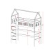 OTYLIA 80x200 white loft bed Lano Furniture OTYLIA 80x200 white loft bed Lano Furniture
