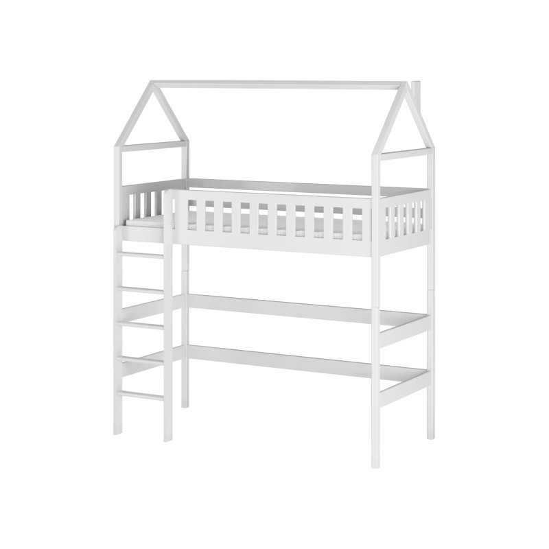 OTYLIA 90x200 white loft bed Lano Furniture