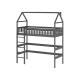 OTYLIA 80x160 graphite loft bed Lano Furniture OTYLIA 80x160 graphite loft bed Lano Furniture