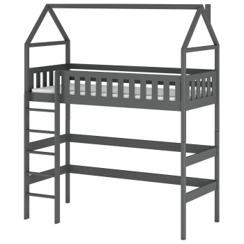 OTYLIA 80x180 graphite loft bed Lano Furniture