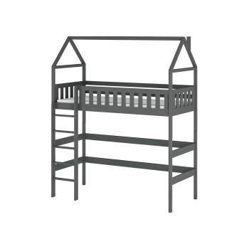OTYLIA 80x200 graphite loft bed Lano Furniture